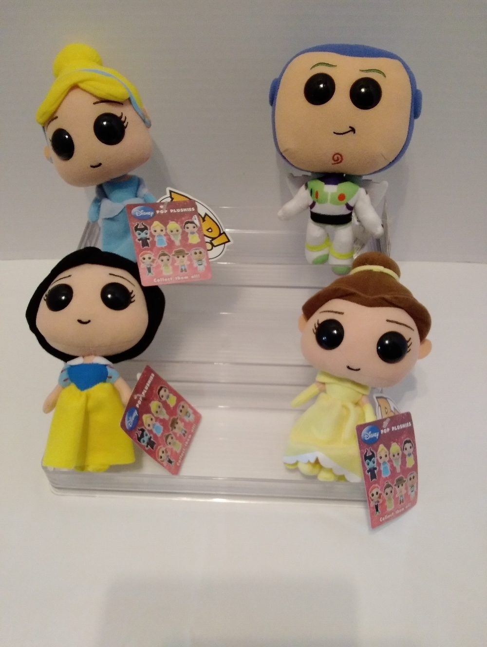 Funko Pop Disney Plush Toy Bundle - Assorted Characters in Yellow, Blue, Green